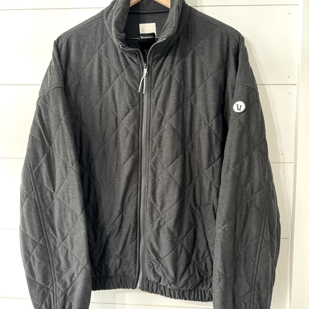 Vuori Halo Insulated Jacket, XL, Black Heather
